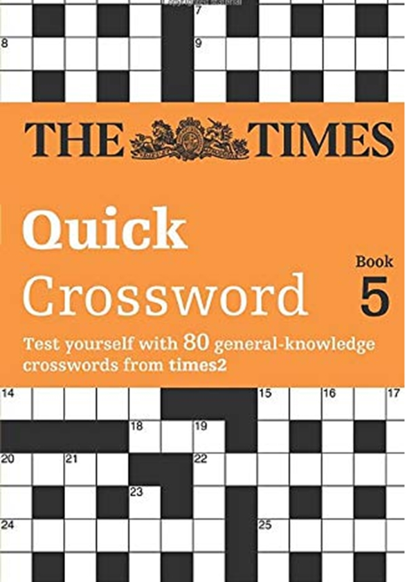 Бумажная книга «The Times Quick Crossword Book 5 : 80 World-Famous Crossword Puzzles from the Times2» - фото №1