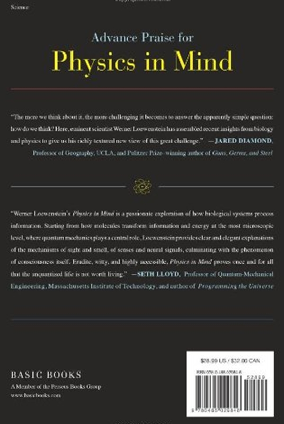 Бумажная книга «Physics in Mind : A Quantum View of the Brain» - фото №1