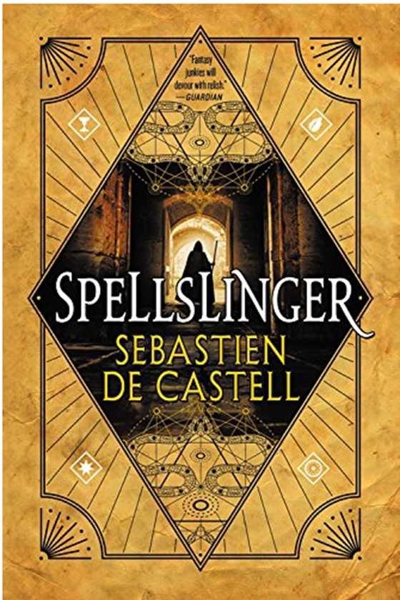 Паперова книга «Spellslinger», автор Себастьєн де Кастель - фото №1