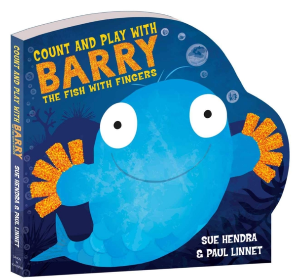 Бумажная книга «Count and Play with Barry the Fish with Fingers», автор Сью Хендра - фото №1