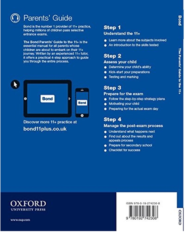 Бумажная книга «Bond 11+: The Parents' Guide to the 11+», автор Мишельджой Хьюз - фото №1