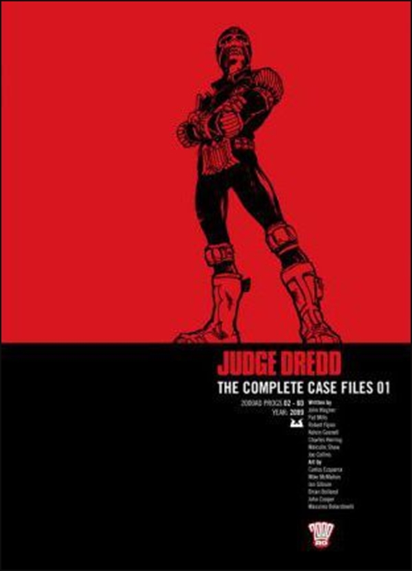 Бумажная книга «JUDGE DREDD COMP CASE FILE 1», автор Джон Вагнер - фото №1