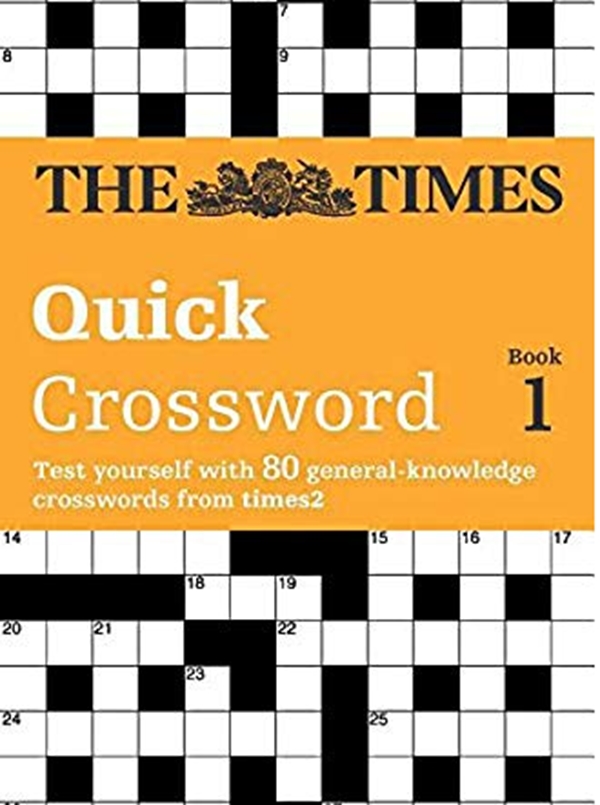 Бумажная книга «The Times Quick Crossword Book 1 : 80 World-Famous Crossword Puzzles from the Times2» - фото №1