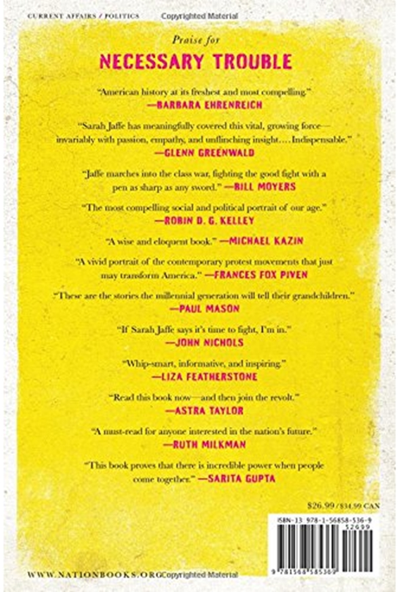 Паперова книга «Necessary Trouble : Americans in Revolt», автор Сара Яффе - фото №1