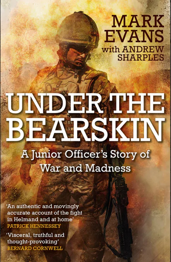 Бумажная книга «Under the Bearskin : A junior officer's story of war and madness», авторов Марк Эванс, Эндрю Шарплз - фото №1