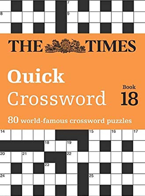 Бумажная книга «The Times Quick Crossword Book 18 : 80 World-Famous Crossword Puzzles from the Times2», автор Джон Гримшоу - фото №1