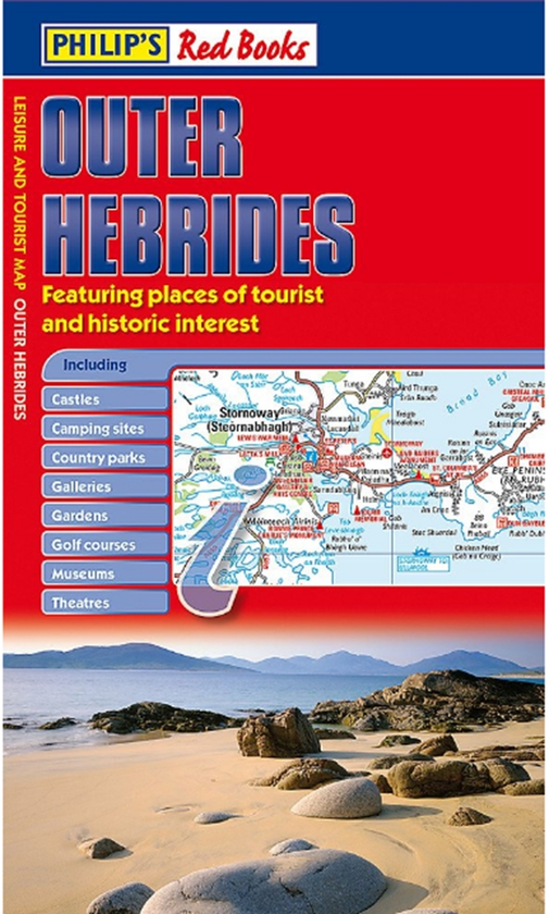 Паперова книга «Philip's Outer Hebrides : Leisure and Tourist Map» - фото №1