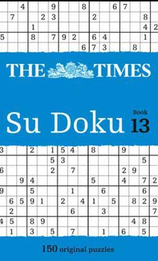 Бумажная книга «The Times Su Doku Book 13 : 150 Challenging Puzzles from the Times» - фото №1