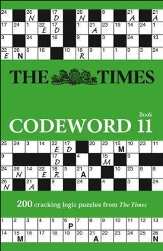Бумажная книга «The Times Codeword 11 : 200 Cracking Logic Puzzles» - фото №1