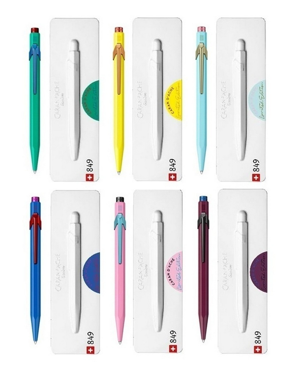  «Ручка Caran d'Ache 849 Claim Your Style Голубая (849.539)», бренда Caran d'Ache - фото №1