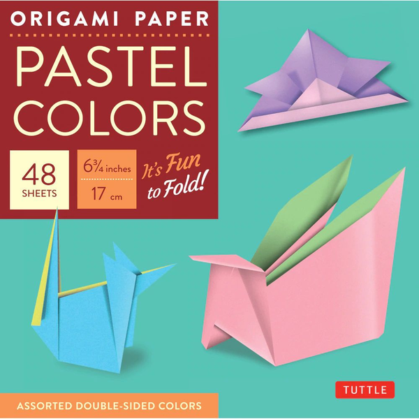 Бумажная книга «Origami Paper. Pastel. 49 Sheets» - фото №1