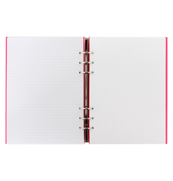  «Органайзер Filofax Clipbook A5 Saffiano Fluoro Pink (145003)», бренда Filofax - фото №1