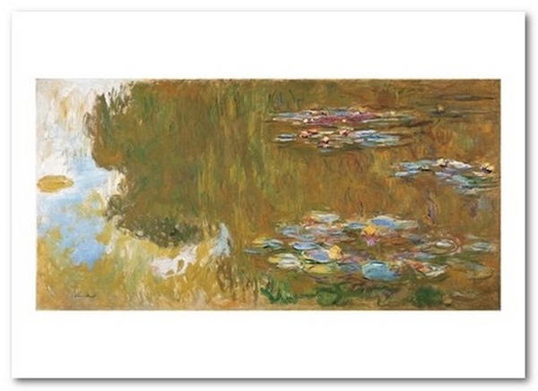 «Открытка Claude Monet - The Water Lily Pond (CM101)», бренда Artistic Card - фото №1