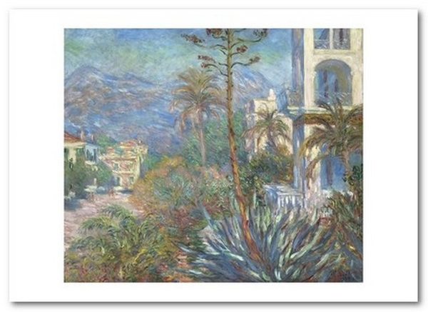  «Открытка Claude Monet - Villas at Bordighera (CM106)», бренда Artistic Card - фото №1