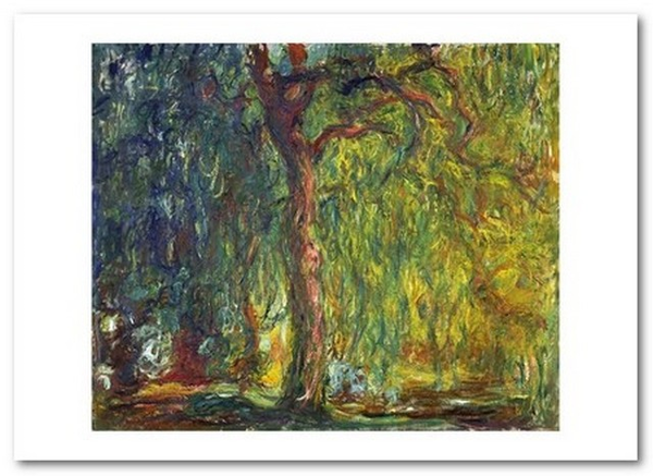 «Открытка Claude Monet - Weeping Willow (CM113)», бренда Artistic Card - фото №1