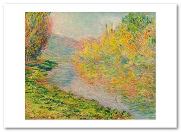 «Открытка Claude Monet - Autumn at Jeufosse (CM121)», бренда Artistic Card - фото №1