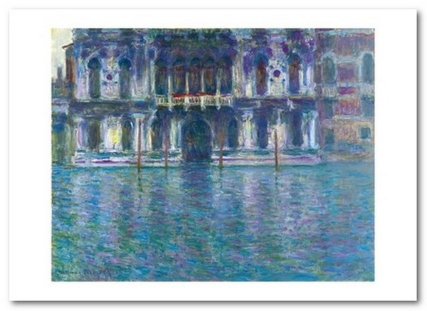 «Открытка Claude Monet - Le Palais Contarini (CM133)», бренда Artistic Card - фото №1