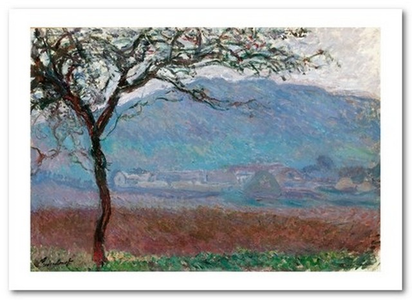  «Открытка Claude Monet - Landscape at Giverny (CM134)», бренда Artistic Card - фото №1