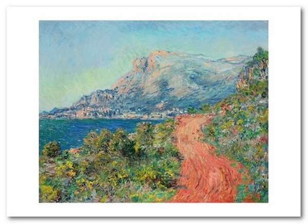  «Открытка Claude Monet - The Red Route near Menton (CM139)», бренда Artistic Card - фото №1