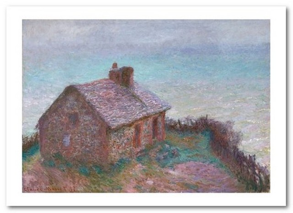  «Открытка Claude Monet - The Customs House at Varengeville (CM153)», бренда Artistic Card - фото №1
