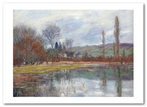  «Открытка Claude Monet - Spring at Vétheuil (CM162)», бренда Artistic Card - фото №1