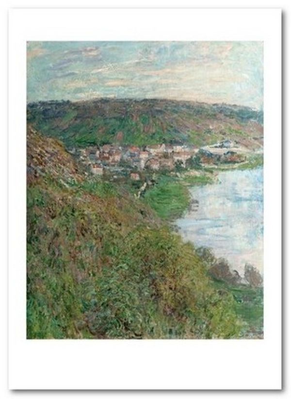  «Открытка Claude Monet - View of Vétheuil (CM172)», бренда Artistic Card - фото №1