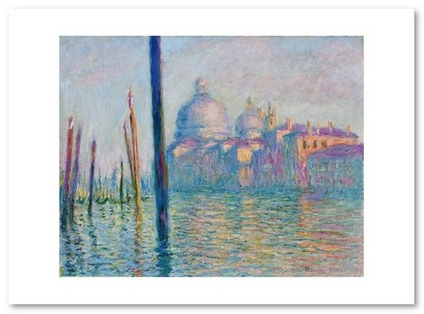 «Открытка Claude Monet - Grand Canal (CM198)», бренда Artistic Card - фото №1