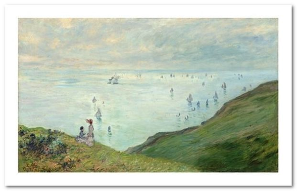 «Листівка Claude Monet - Cliffs at Pourville (CM22)», бренду Artistic Card - фото №1