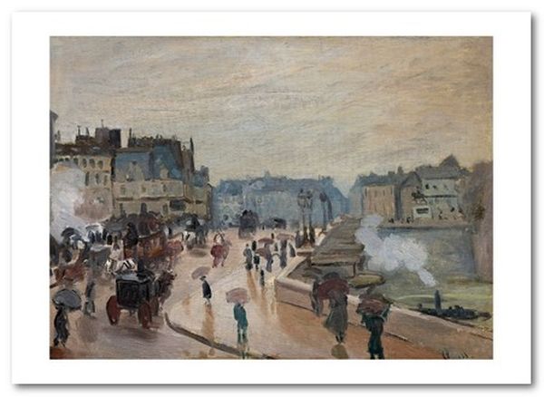  «Открытка Claude Monet - The Pont Neuf (CM38)», бренда Artistic Card - фото №1