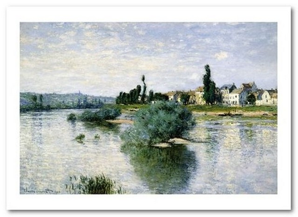  «Открытка Claude Monet - The Seine at Lavacourt (CM39)», бренда Artistic Card - фото №1