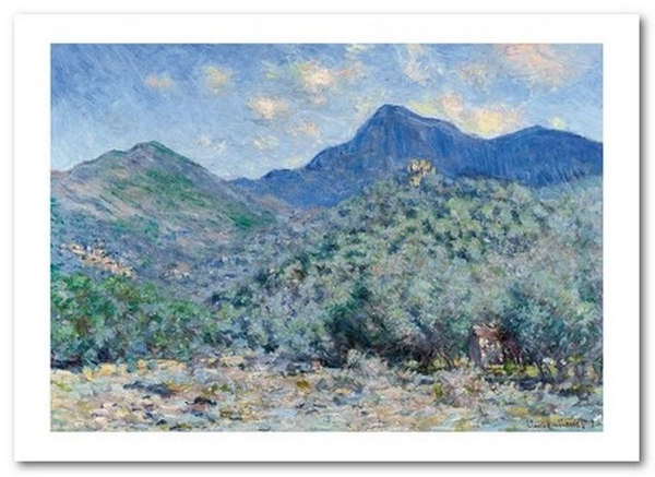 «Открытка Claude Monet - Valle Buona, Near Bordighera (CM41)», бренда Artistic Card - фото №1