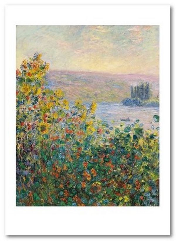  «Открытка Claude Monet - Jerusalem Artichoke Flowers (CM51)», бренда Artistic Card - фото №1
