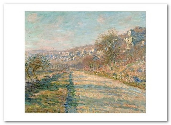 «Открытка Claude Monet - Road of La Roche-Guyon (CM84)», бренда Artistic Card - фото №1