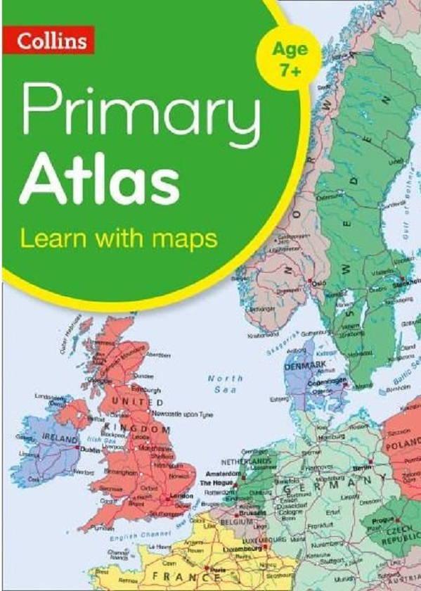 Бумажная книга «Collins Primary Atlas», автор Коллинз Джем - фото №1