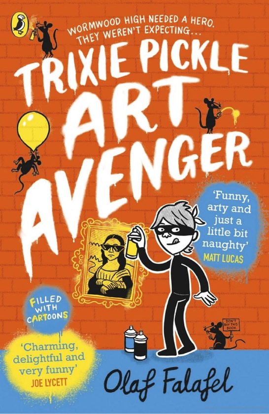 Бумажная книга «Trixie Pickle Art Avenger», автор Олаф Фалафель - фото №1