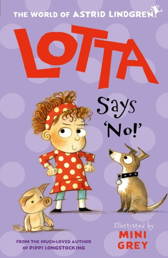 Бумажная книга «Lotta Says No!», автор Астрид Линдгрен - фото №1