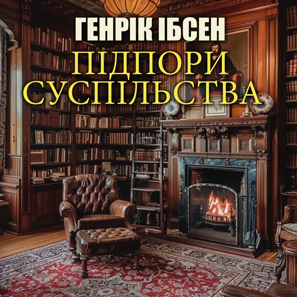 Аудіокнига «Підпори суспільства», автор Генрік Ібсен - фото №1