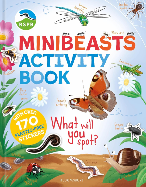 Бумажная книга «Minibeasts Activity Book» - фото №1