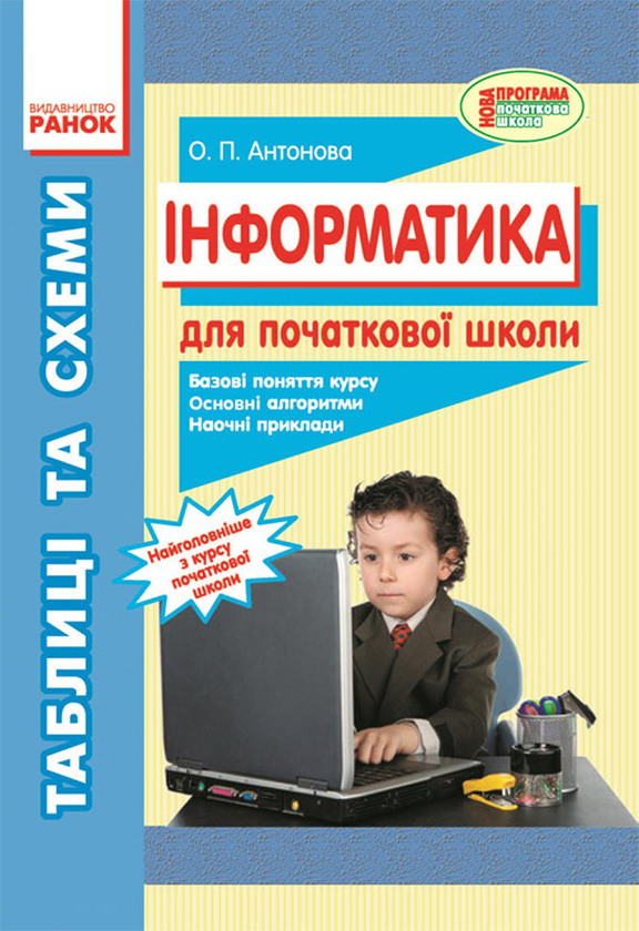 Інформатика. Таблиці та схеми для початкової школи