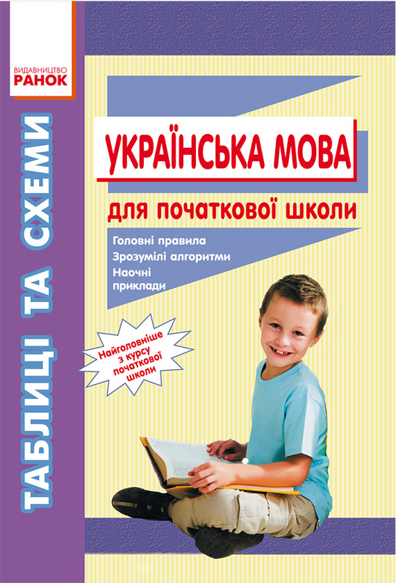 Українська мова. Таблиці та схеми для початкової школи