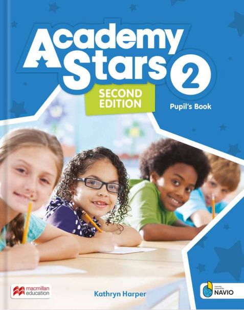 Паперова книга «Academy Stars. Level 2. Pupil's Book with Navio App and Digital Pupil's Book», автор Кетрін Харпер - фото №1