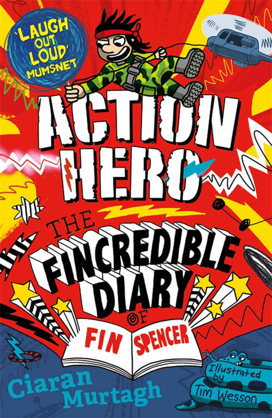 Бумажная книга «Action Hero. The Fincredible Diary of Fin Spencer», автор Кьяран Мурта - фото №1