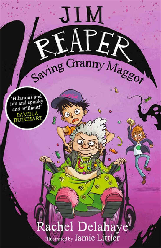Паперова книга «Jim Reaper. Saving Granny Maggot», автор Рейчел Делахей - фото №1