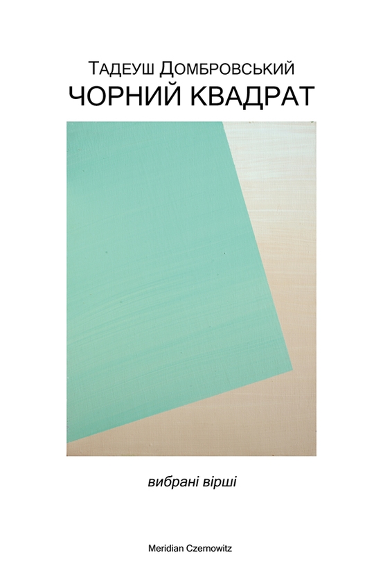 Электронная книга «Чорний квадрат», автор Тадеуш Домбровский - фото №1