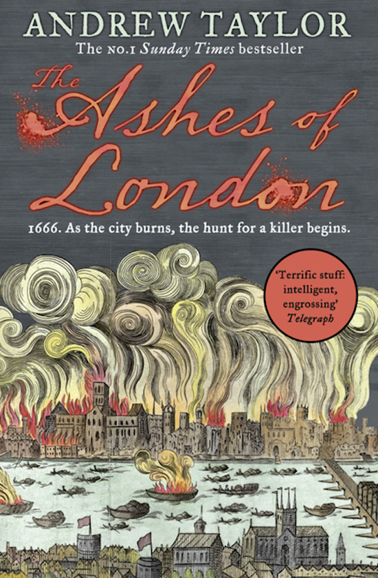 Паперова книга «The Ashes of London», автор Ендрю Тейлор - фото №1