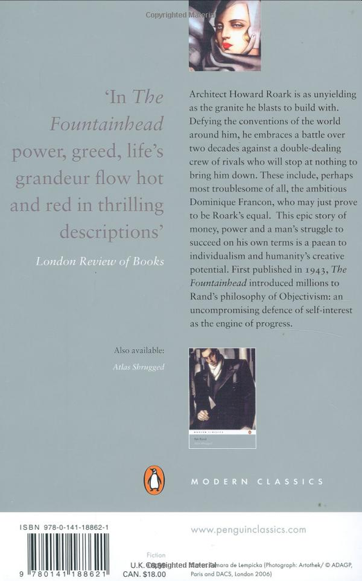 Бумажная книга «The Fountainhead», автор Айн Рэнд - фото №1