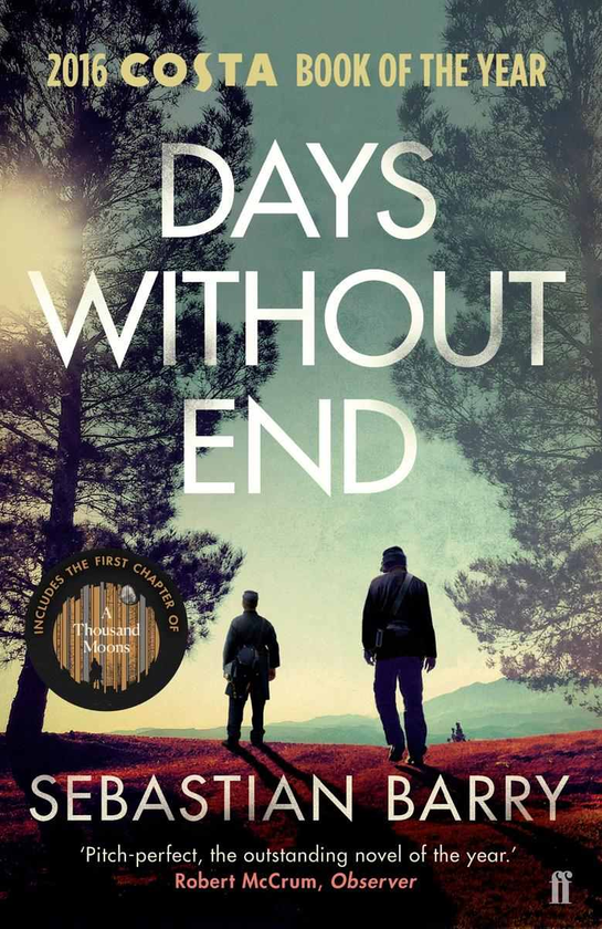 Паперова книга «Days Without End », автор Себастіан Баррі - фото №1