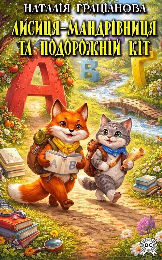 Електронна книга «Лисиця-мандрівниця та подорожній кіт», автор Наталія Граціанова  - фото №1