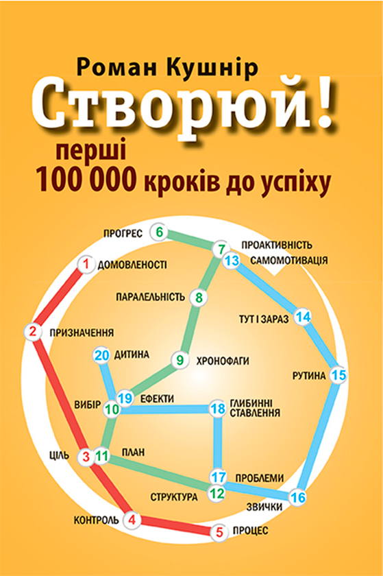 [object Object] «Створюй! Перші 100 000 кроків до успіху», автор Роман Кушнір - фото №1