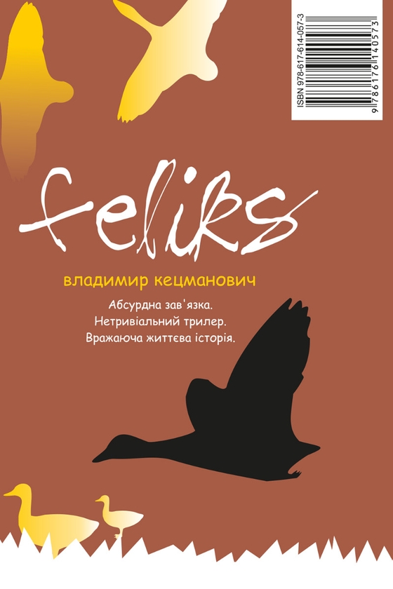 Электронная книга «Фелікс», автор Владимир Кецманович - фото №1